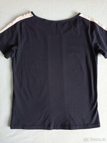 černé tričko s šedým vzorem, zn.Esmara - 3