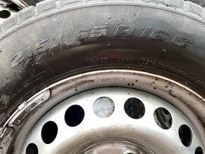 Dodávkové letní pneu BFGoodrich 215/65 r16 c a disky VW T5 - 3