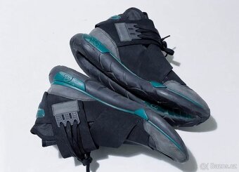 Adidas Y3 Qasa Black Green US10/44/UK9.5 - 3