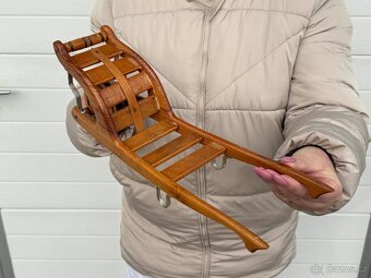 Dřevený trakař ruční práce - 3
