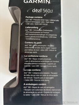 nová (nepoužitá) navigace GARMIN dezl 560LT - 3