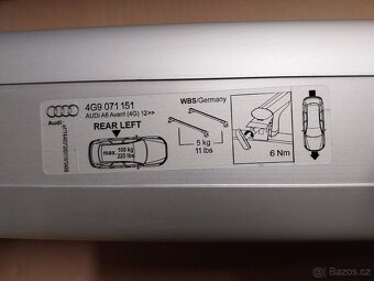 Střešní nosič Audi A6/S6/RS6 - 4G9071151 - 3