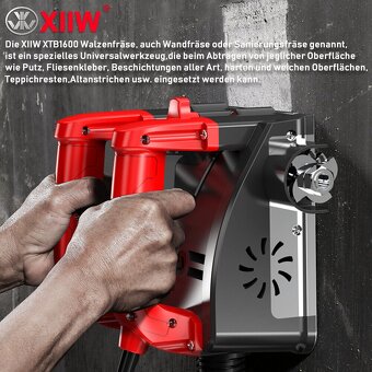 Ubírací fréza 1600W na beton a zdivo - nepoužitá - 3