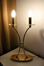 STOLNÍ LAMPA ZLATÁ - 3