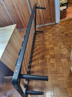 Postel s roštem s kovovým rámem 90x200 - 3