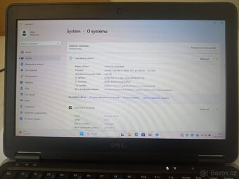 DELL E7240 (12,5″, velmi svižný , i5, 8GB, SSD 256GB, OK bat - 3