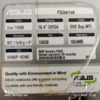 Asus F3J - 3