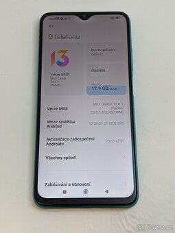 Xiaomi Redmi 9T 4/64 green. Záruka 6 měsíců. - 3