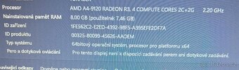 Acer Aspire A315 21 AMD A4 9120 8GB RAM Radeon 520 - 3