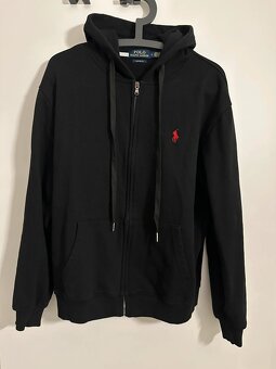 Polo Ralph Lauren mikina – černá, s kapucí, se zipem (L) - 3