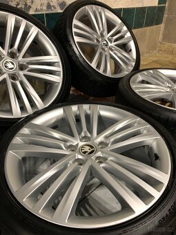 Alu kola Škoda R18 5X112 ZIMNÍ PNEU 225/40 R18 SIRIUS - 3