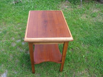 Starožitný stolek konferenční styl art deco - 3