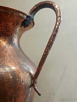 Velká váza z mědi- 51,5cm - 3