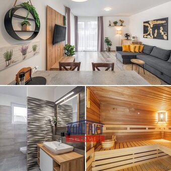 Prodej luxusního apartmánu 3+KK se saunou, terasou a zahrado - 3