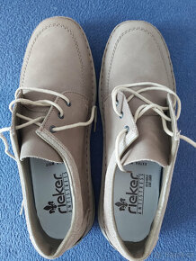 Pánské kožené boty Rieker vel. 44, barva šedá, 699 Kč - 3