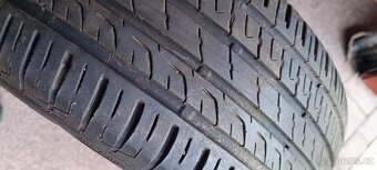 Letní pneumatiky 215/55 R16 V na plech. ráfcích - 3