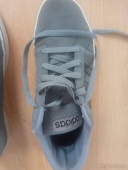 Pánské tenisky (kecky) zn. Adidas, vel. 42 (8) šedé, šňůrky - 3