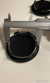 Plastové pokličky na alu kola průměr 56-69 mm audi - 3