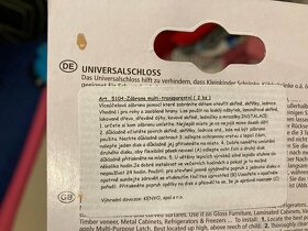 Bezpečnostní zábrana na dvířka multi transparentní - 3