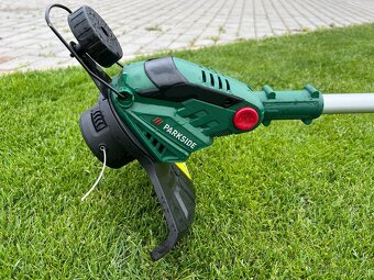 Parkside aku sekačka + baterie 8Ah + nabíječka – top stav - 3