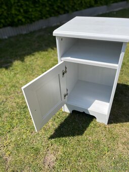 Noční stolek IKEA - bílý - 3
