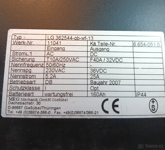 Nabíječka KÄRCHER samostatná - 36 V F 40A - 3