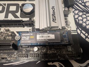 AsRock B250 pro4 + i3 6100 + 4gb + 128gb M2 SSD disk - 3