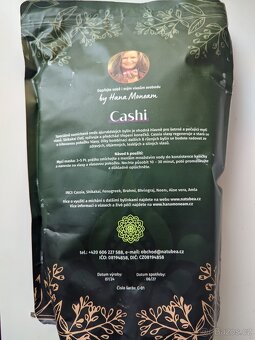 CASHI - Ajurvedské byliny, no poo šampon 1kg - 3