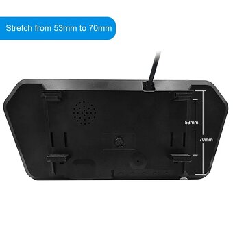 LCD monitor 7“ Full HD MP5 na zrcátko (AV1,AV2,SD,Bluetooth) - 3