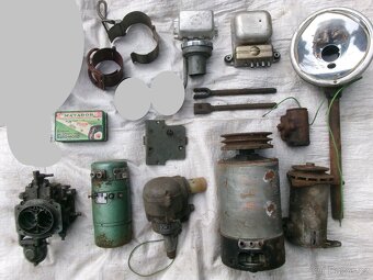 prodám různé hasičské vybavení, autosoučástky, plechové nádr - 3