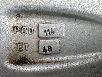 Alu disky Dezent 5x114 16 ET48 + Zimní pneu - 3