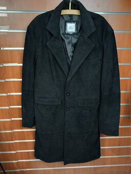 Kožený semišový kabát 2KS nový,záruka 2 roky - 3