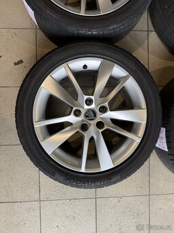 Alu kola TRIUS R17 5x112 ET49 + letní pneu 225/45 R17 - 3