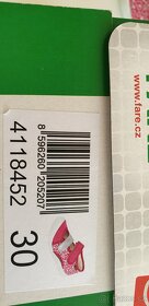 Dětské dívčí boty sandály bačkory Fare vel. 30 - 3