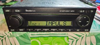 Originální autorádio Skoda Symphony CD MP3 - 3