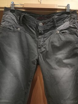 Dámské šedé kalhoty BLUE FIRE -vel.30(M/L) - 3