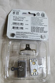 brzdové destičky SHIMANO - 3