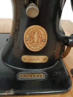 Singer šlapací šicí stroj, funkční - 3