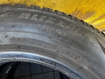 Zimní pneumatiky Bridgestone 195/65/15 - 3