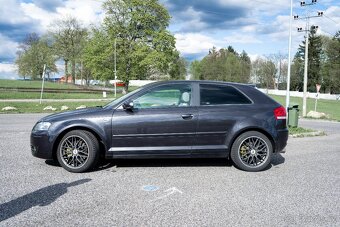 Audi A3 8P, 2.0TFSI Quattro, r.v.2007, nebourané - 3