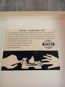 Retro hra Kloboučku hop Směr - 3