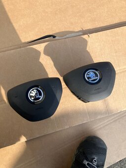 airbag skoda lift ridice volant superb octavia iii - 3