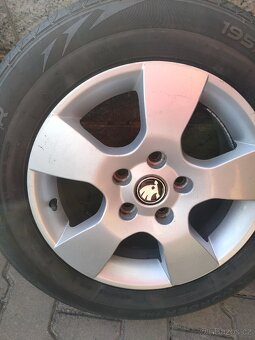ALU disky originál Škoda 5x112 r15 - 3