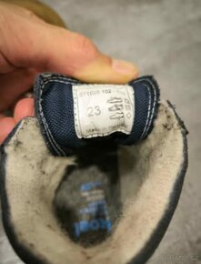 Barefoot dětské zimní boty Koel - Emil Napa Tex wool modré - 3