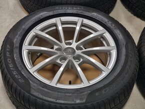 zimní originál AUDI A6 7,5x17" 5x112 ET36 s pneu 225/60 R17 - 3