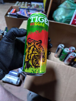 Plechovky od Energy Drinků Tiger 2 - 3