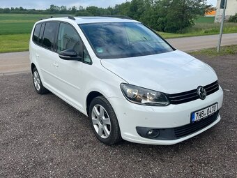 VW Touran, 2.0 tdi, 103kw, 2012, výhřev, digi, parkasist - 3
