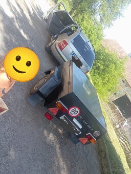 Přívěsný vozík retro platná STK - 3
