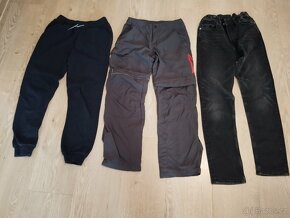 Chlapecký set oblečení 146/152- velká krabice top stav - 3