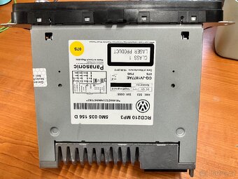 Autoradio s MP3, CD - VW - 3